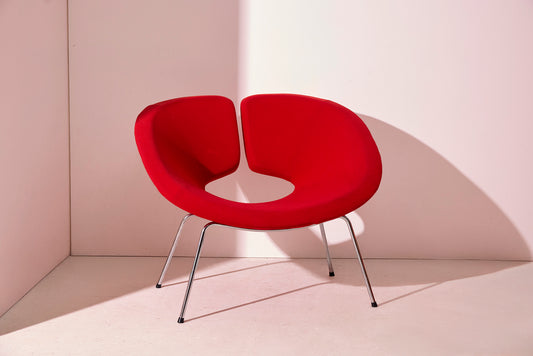Apollo Lounge Chair — Patrick Norguet for Artifort, Red - Baan Collection