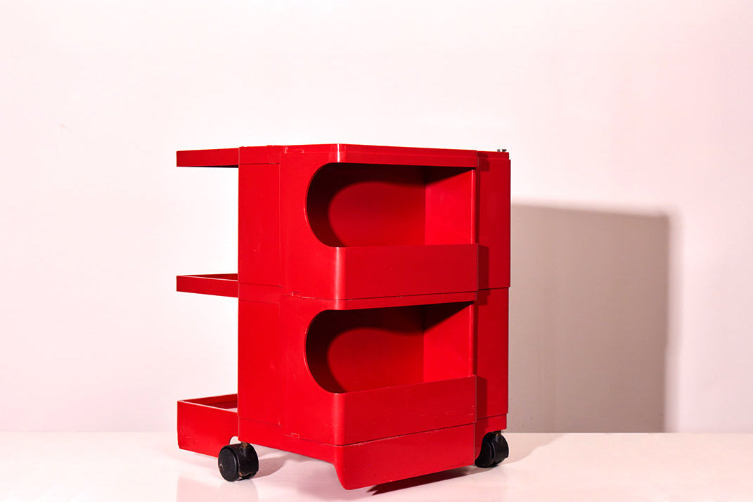Joe Colombo – Boby Trolley, Red, Italy 1970s-baancollection-full