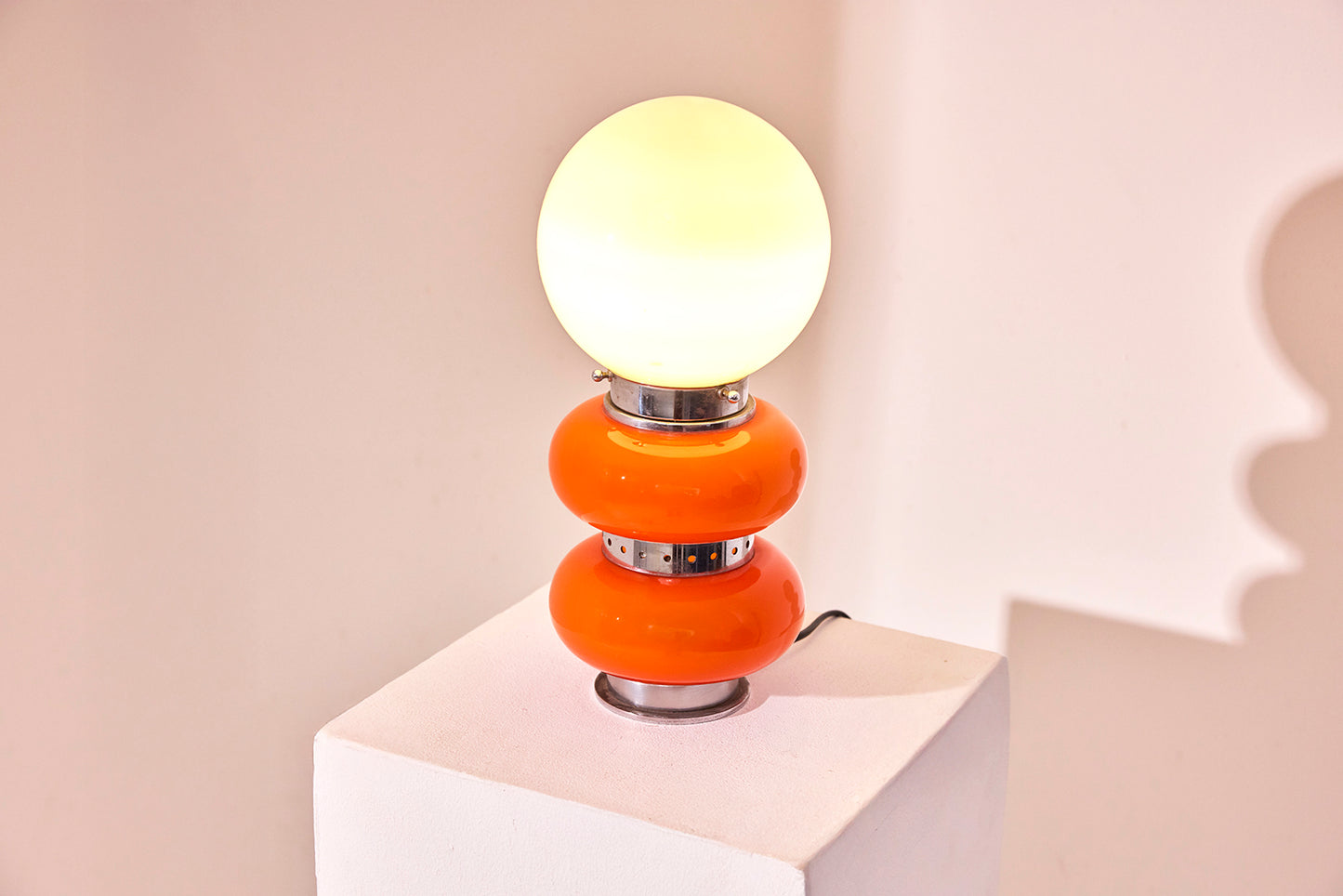 Murano glass Lamp atrributed to Carlo Nason-Baan Collection