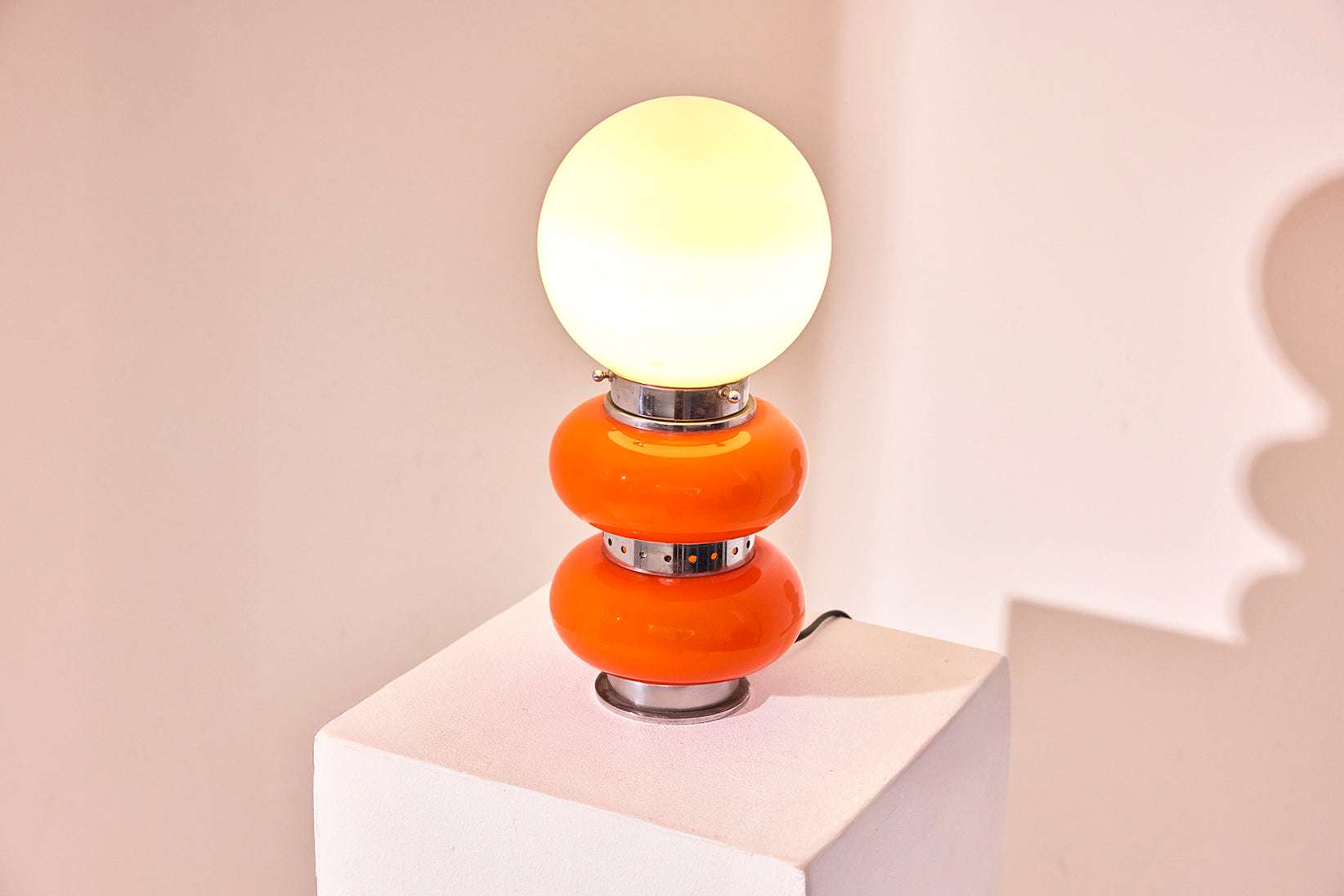 Murano glass Lamp atrributed to Carlo Nason-Baan Collection