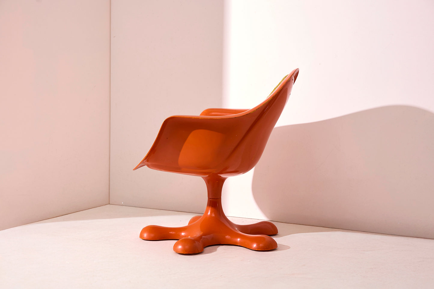 Orion Chair by Eero Aarnio (orange) -Baan collection-original-side